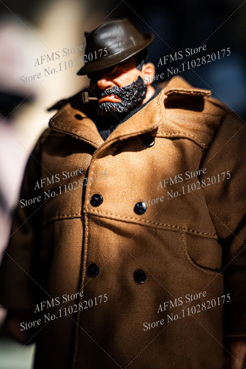 

1/12 Scale Collectible Figure Fantastic Four Thing Ben Grimm Coat Double Breasted Windbreaker Fit 6Inch Action Figure Body