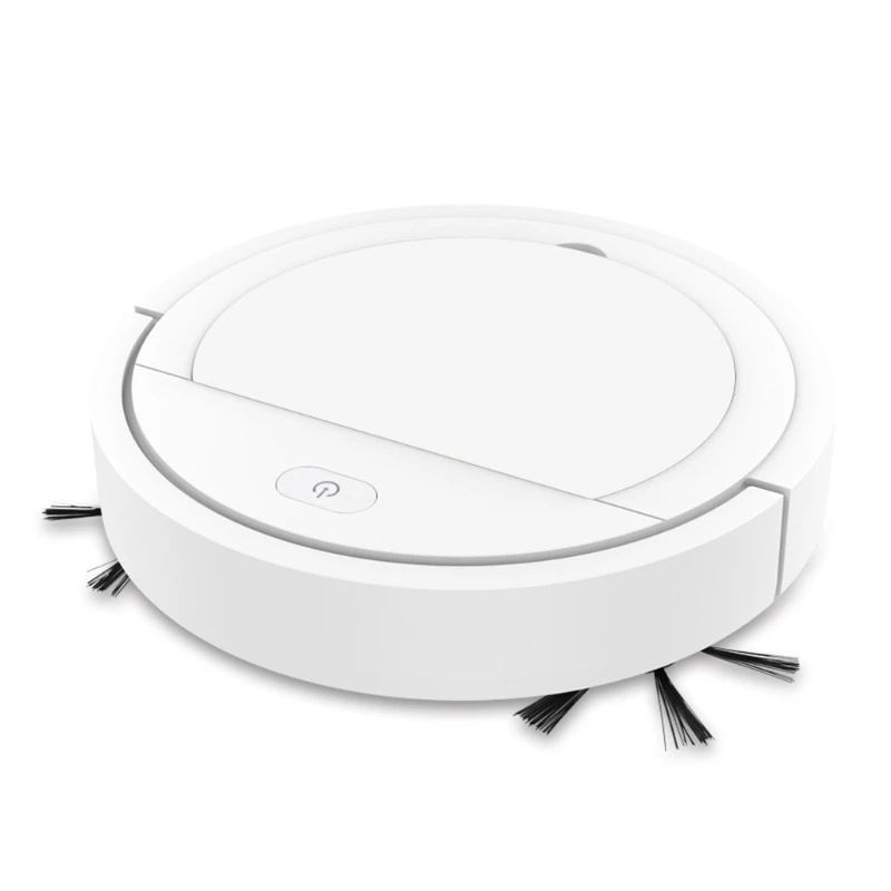 Mini Rechargeable Robot Vacuum Cleaner 90 min Runtime Quiet 2.56in Super-Thin