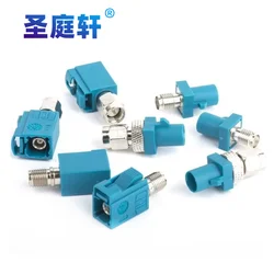 1pc Fakra Z Female Male to SMA Plug Jack Adapter Convertor Automotive Connector Z-type Universal NEW
