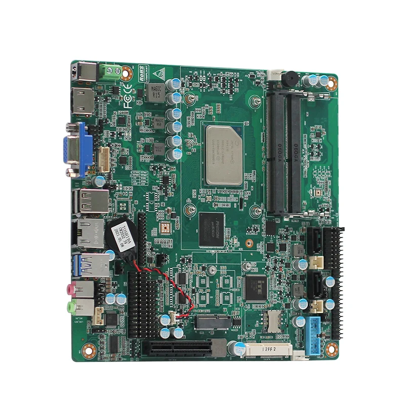 

ZUNSIA TOP642B industrial mini itx motherboard for machine vision,video capture with DDR4,LAN,6COM,LVDS,TPM,M.2 mainboard