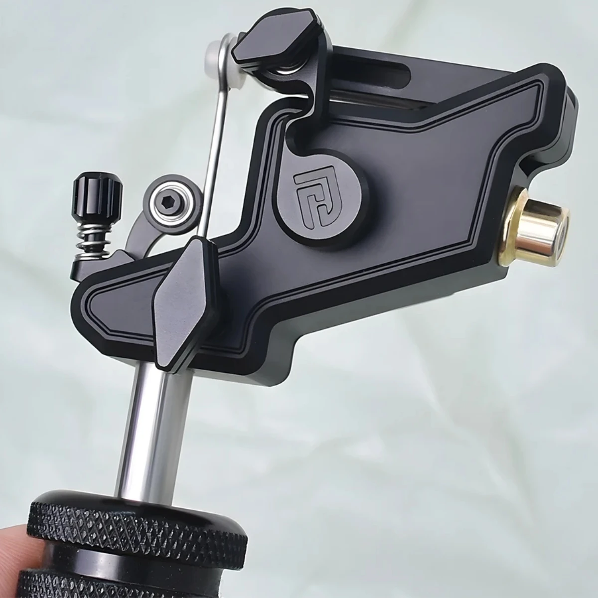 

Роторная тату-машинка со шрапнелью, регулируемый ход 3,5-5 мм, изготовленный на заказ мощный тату-пистолет без сердечника для профессиональной татуировки