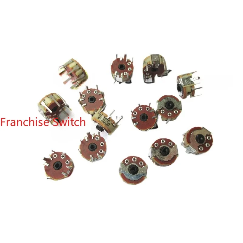 

20PCS Rotary Potentiometer RK08H Dual 20K 203 Fine-tuning Y8 Type RT203D Adjustable