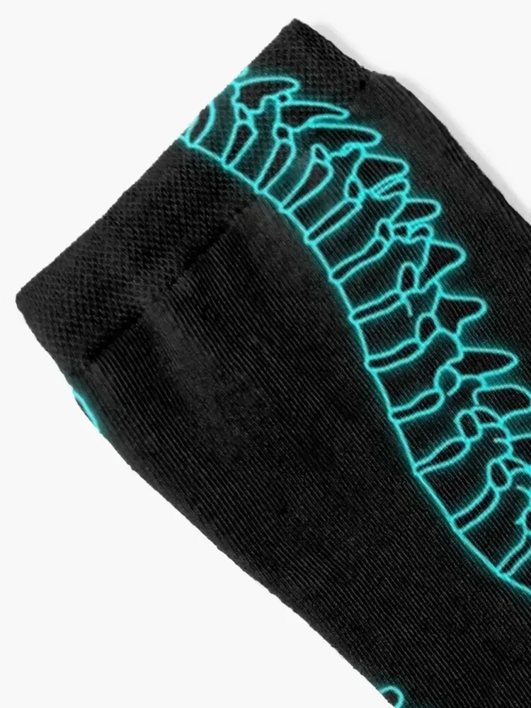 Human Spine Xray Socks anti slip football hiking short Socks Women Men's