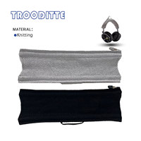 TROODITTE Headband Cover Compatible With Bluedio T5 T4 T3 T2 T6 T6S T6C T7 T7+ Headphones  Headband Weave Zipper