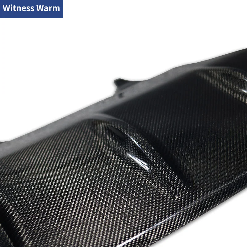 لبورشه ماكان سبويلر ألياف الكربون المصد الخلفي العادم الناشر الشفاه 2014 2015 2016 2017 2018 طقم هيكل السيارة