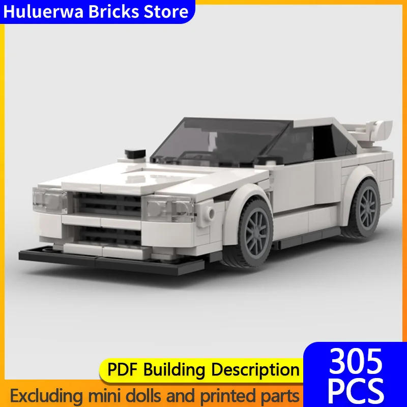 

Speed Hypercar Model MOC Building Bricks Skyline GTR R34 Hypercar Modular Technology Gifts Holiday Assemble Children Toys Suit