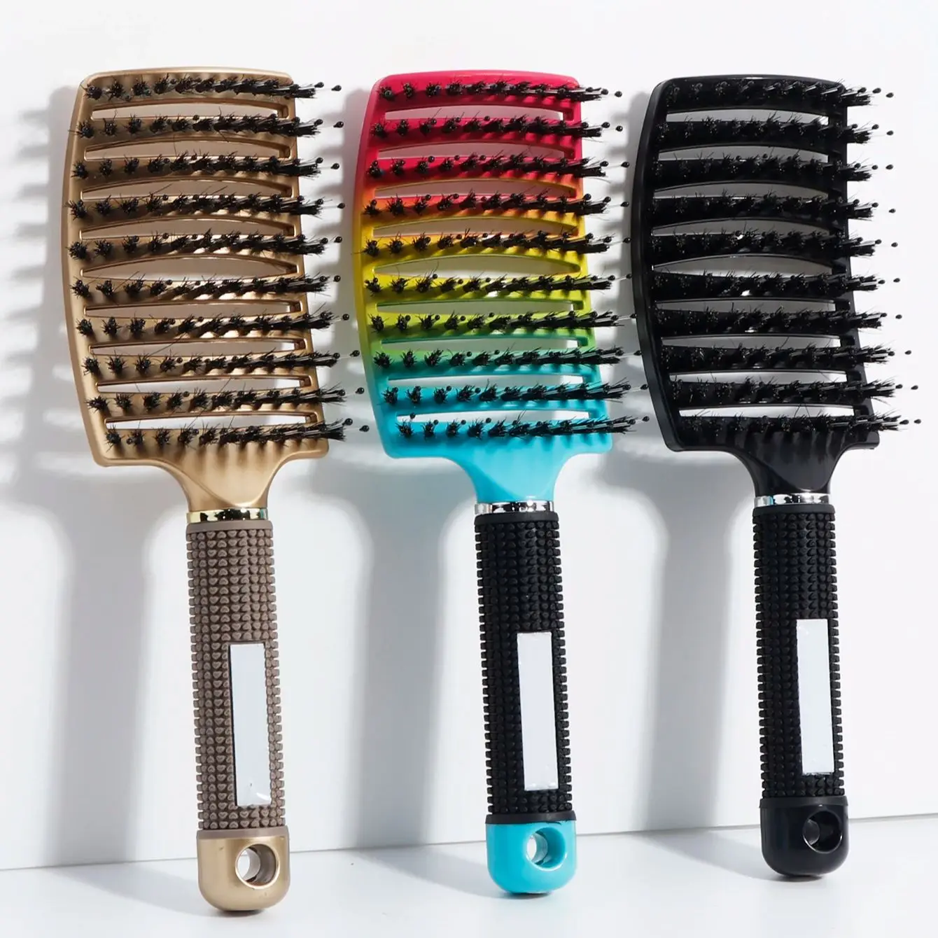Peigne à cheveux ajouré, brosse de Massage du cuir chevelu, accessoires de coiffure pour tous les types de cheveux, pour femmes et hommes