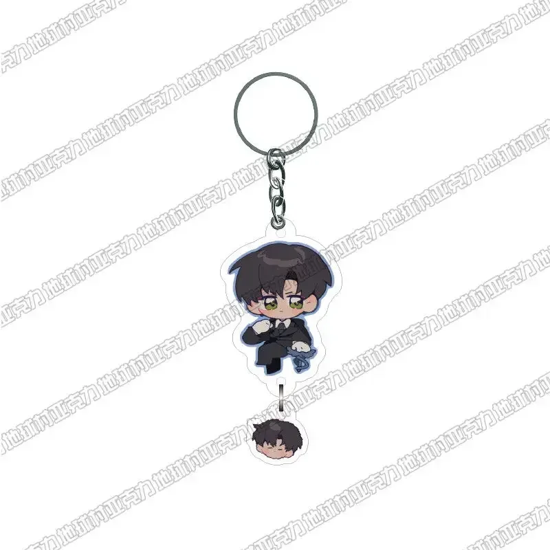 Love and Deepspace‌ Rafayel Xavier Keychain for Bag Accessories Anime Figures Key Chain Keyrings Jewelry Fans Gifts