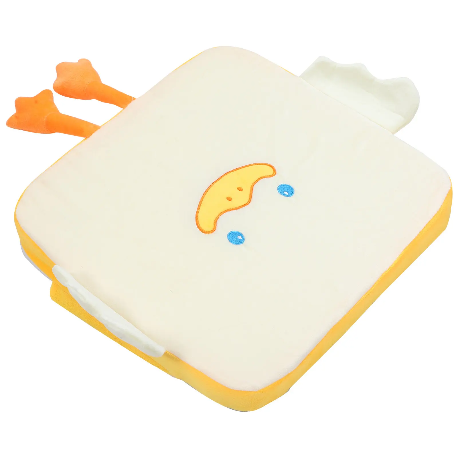 

Children Booster Seat Cushion Thickened Anti Slip Soft Toddler Booster Seat for Dining Table High Chair Cushion with Cute Duck
