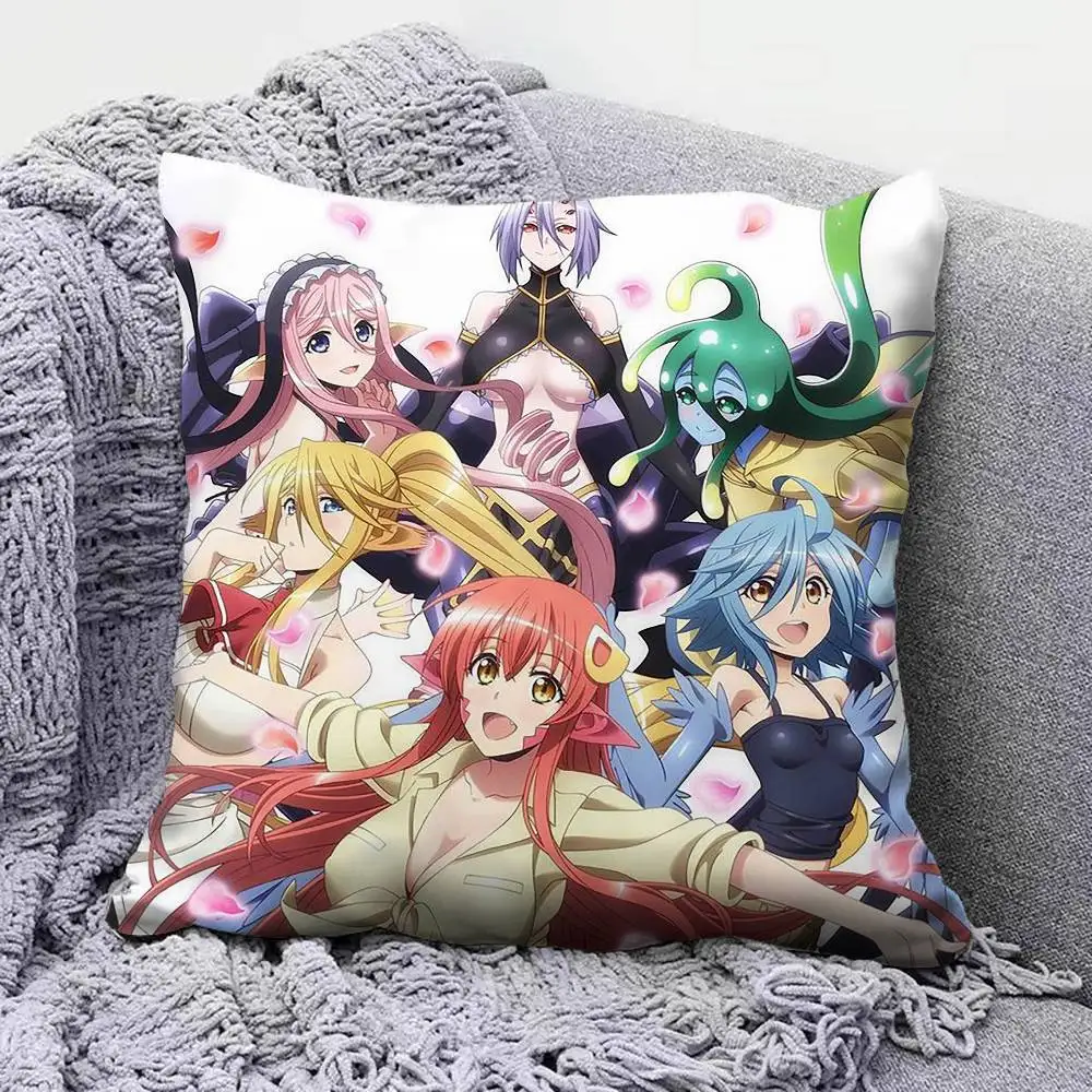 monster musume no iru nichijou Anime   Home Sofa Cushion Covers and Aecorative Custom Pillow Covers