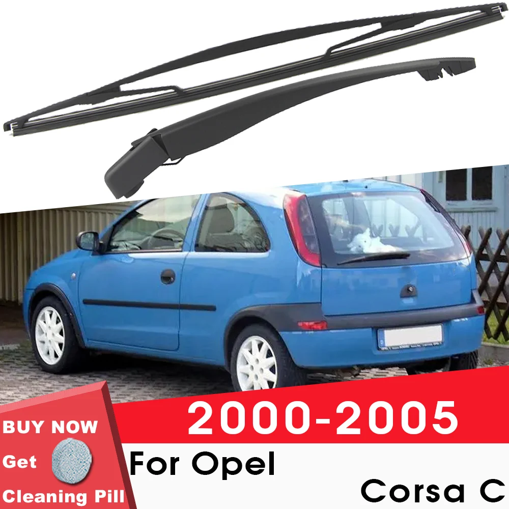 BEMOST Car Rear Windshield Wiper Arm Blades Brushes For Opel Corsa C 2000-2005 Back Windscreen Auto Styling Accessories