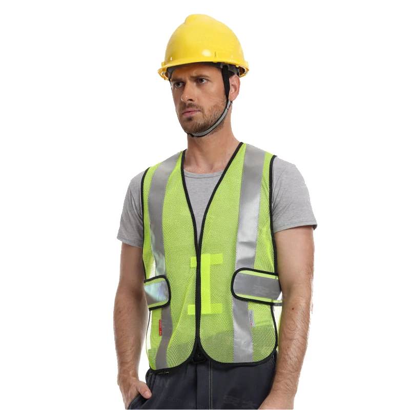 Safety Traffic Vest Reflective Accident Vest Car Vest Yellow Car Reflective Vest Fluorescent Strip