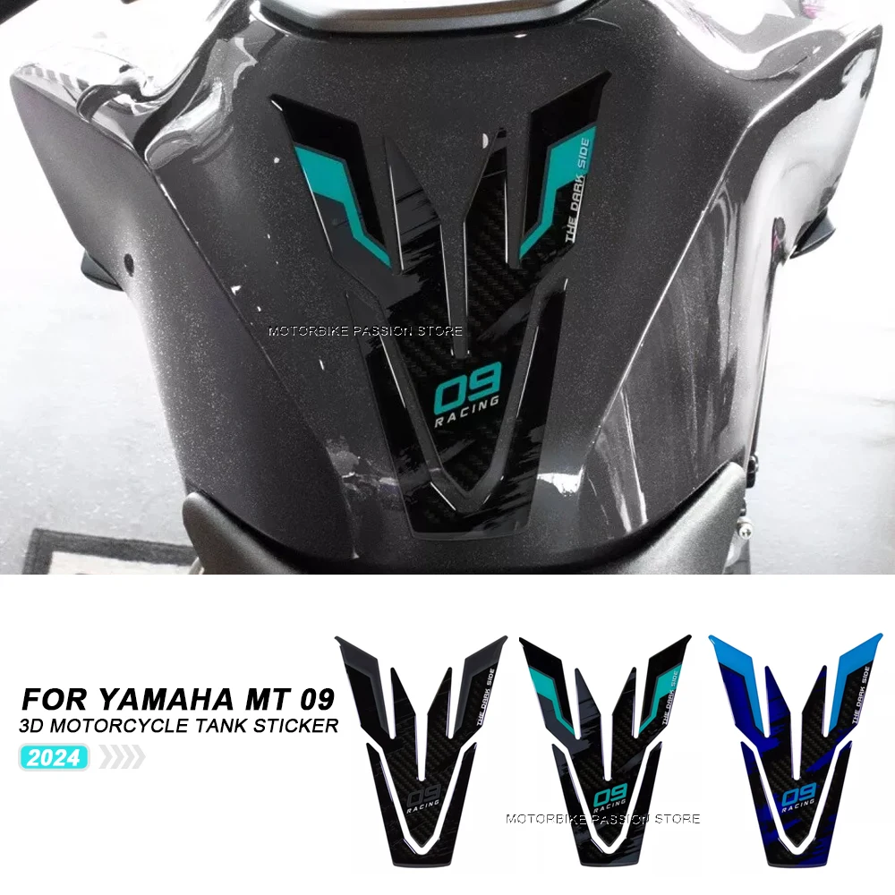 

For Yamaha MT-09 MT 09 mt09 2024 decoration kit body protection motorcycle accessories stickers Waterproof fuel tank decal