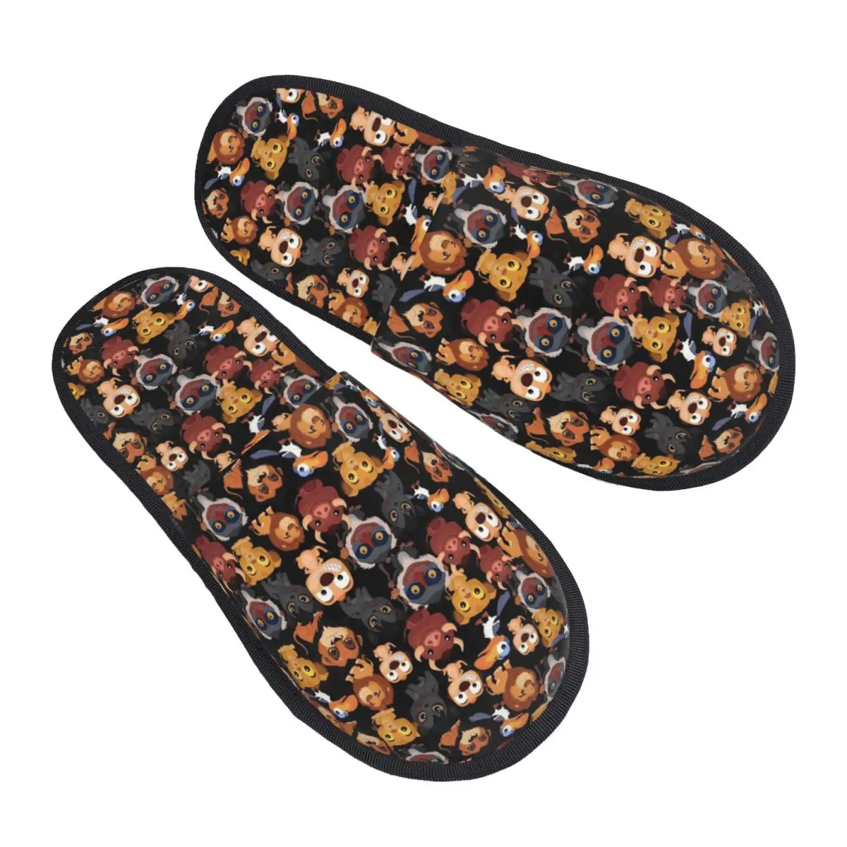 

Custom The Lion King Cartoon Cozy Scuff With Memory Foam Slippers Women Bedroom House Shoes