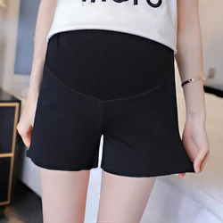 Culotte d'Été pour Femme Enceinte, Culotte de Sécurité, Taille Haute, Leggings Doux, Culotte de Grossesse Ajustable