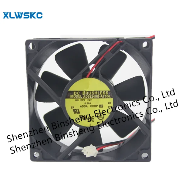 

Original AD0824UB-A73GL 24V 0.26A 8025 8CM3 line cooling fan