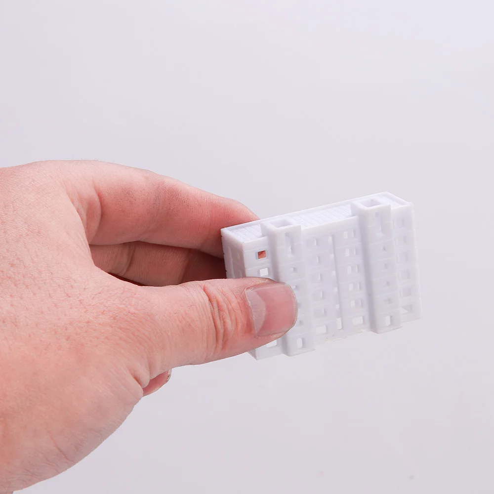 Symulacja Miniaturowa Architektura Budynku ABS Plastikowe Domki Zabawki do Modelowania DIY/Mikro Piaskownica Krajobraz/Diorama 1 szt.