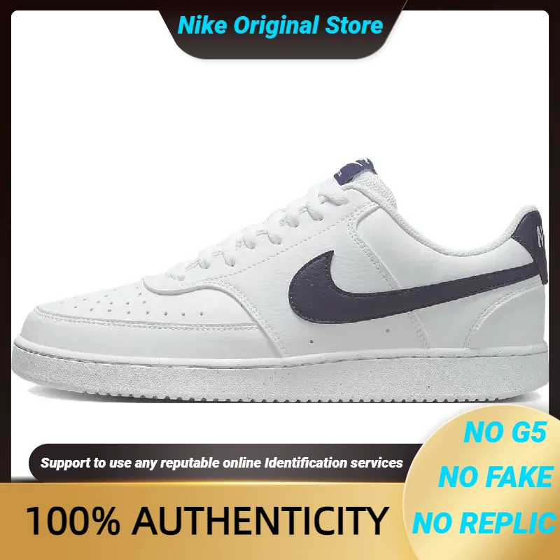 

Nike Court Vision Low Next Nature White Midnight Navy Sneakers shoes DH2987-106