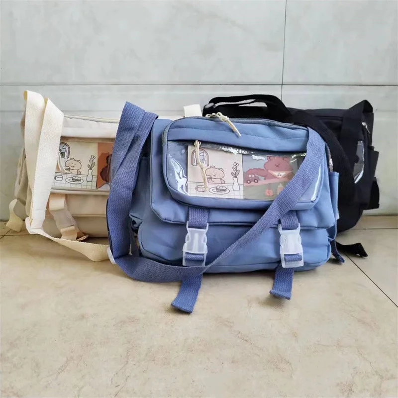 Large Capacity Nylon Crossbody Bag Image 11