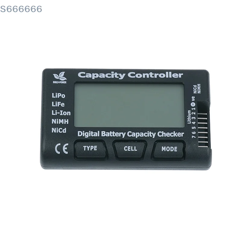جهاز فحص طاقة البطارية الرقمي 7 في 1، وحدة تحكم واختبار لعدادات الخلايا LiPo، Life، Li-ion، NiMH، وNicd #2