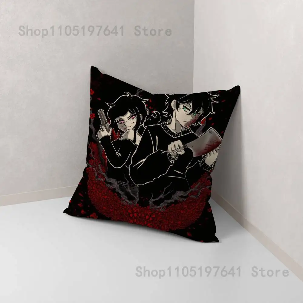 Ashley Graves Leyley Coffin Pillow Case For Sofa Decor Car Office Room Printing Cushion Cover Decorations and Protector