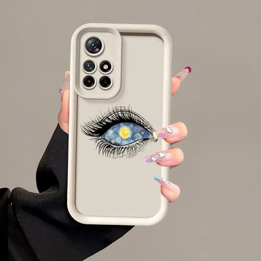 Van Gogh Design Soft Shell Case für Xiaomi Poco C50 X3 Pro C61 C51 X3 NFC