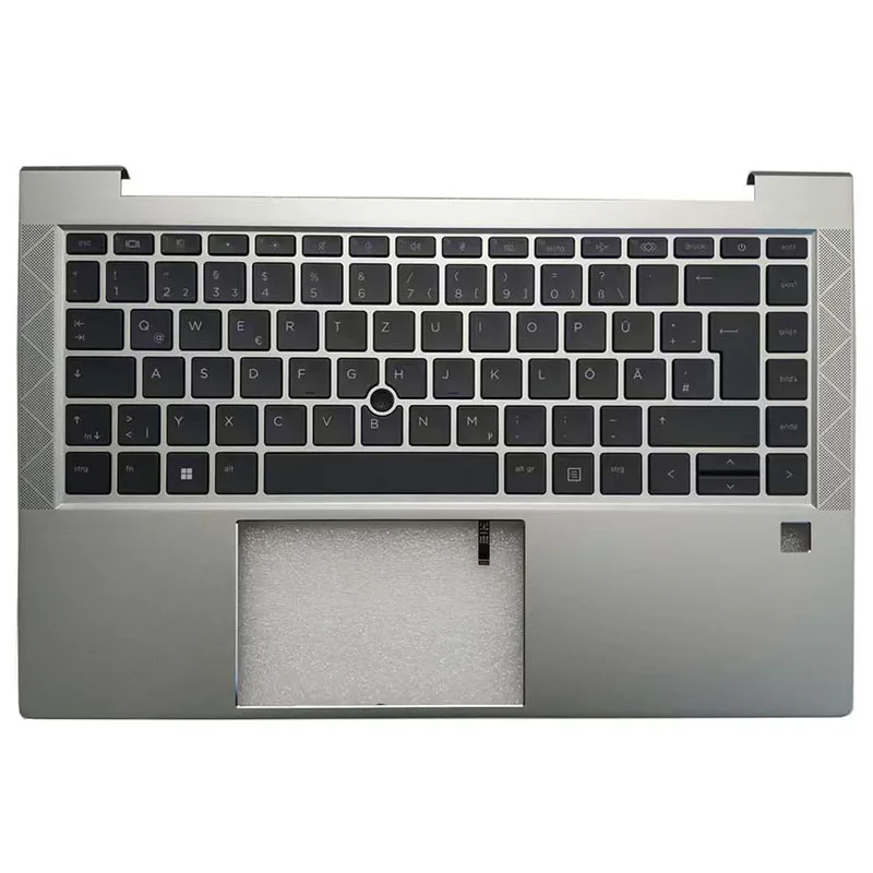 New Palmrest Upper Case With GR/IT/BE Backlight Backlit Keyboard For HP EliteBook 845 840 G7 G8 Silver Color