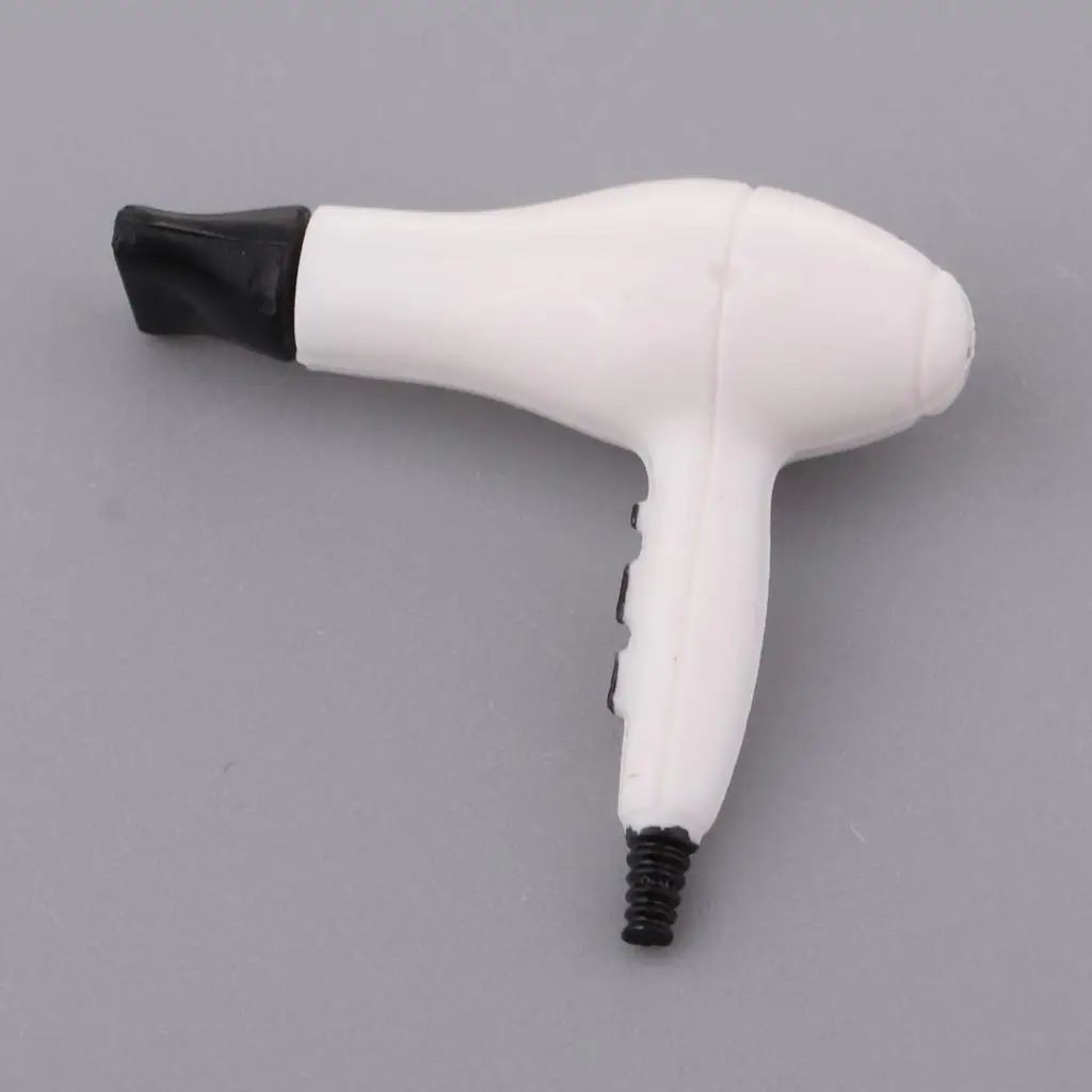 Dollhouse Miniature 1:12 Scale Bedroom Hairdressers Accessory Hair Dryer