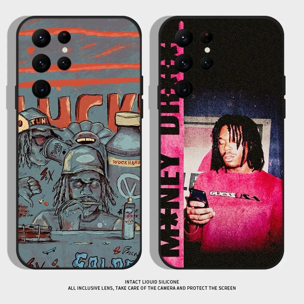 

Lucki Rapper Gemini Phone Case For Samsung S24,S22 Ultra,S20,S30 plus,S22 plus,S23,S30 ultra 5G Silicone Cover