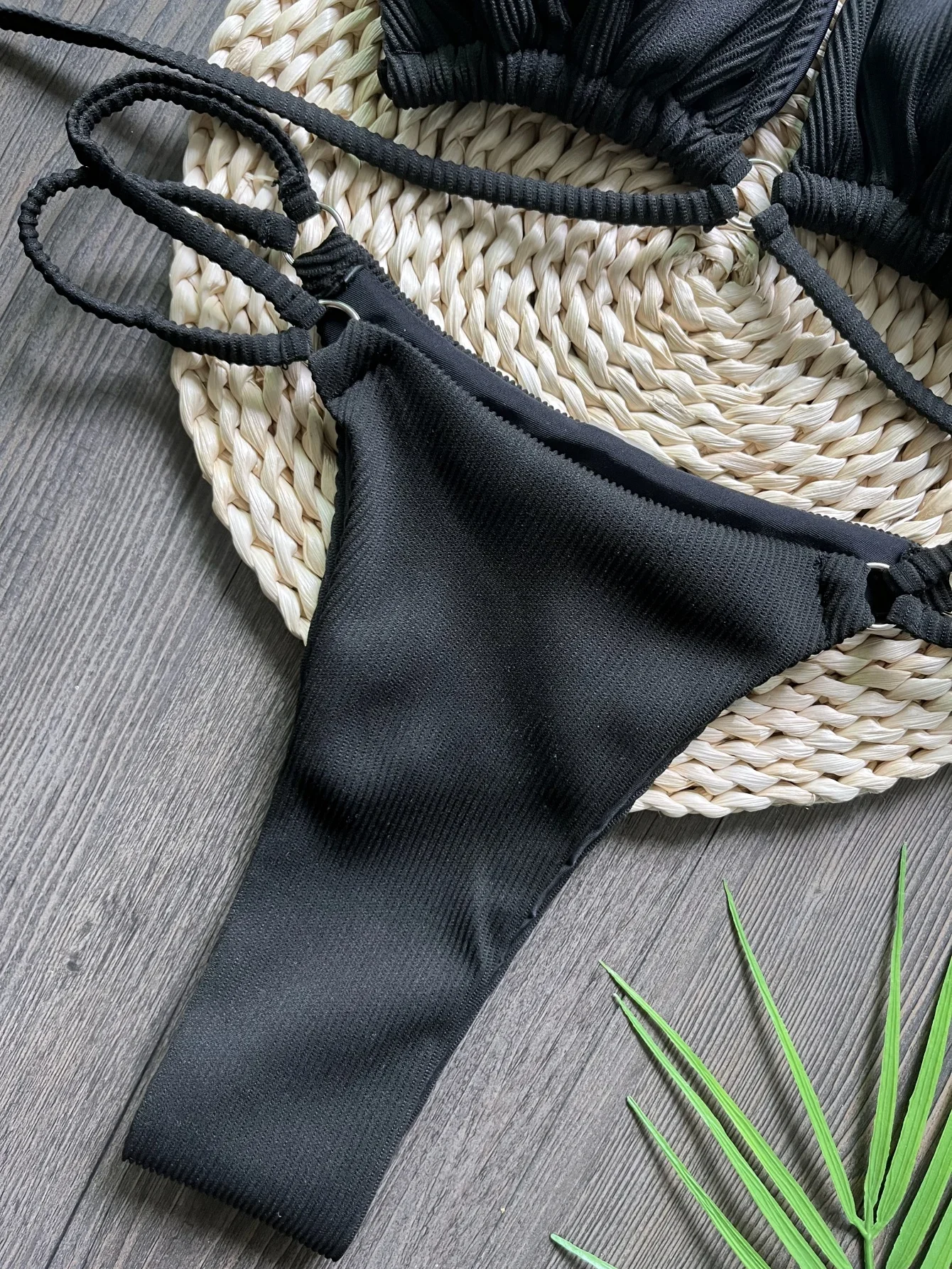 RUOTONSEPT ضمادة ملابس السباحة المرأة مثير بيكيني مضلع ملابس السباحة مثلث مجموعة البكيني قطعتين دعوى بحر مايكرو ثونغ Biquini ﻿