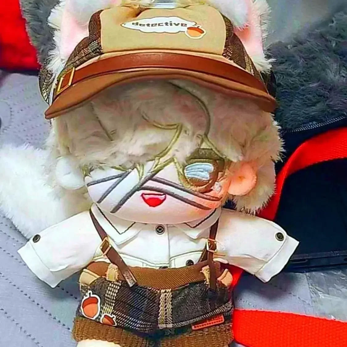 20 Cm Plush Toy Game Identity V Fire Investigator Florian Brand Attribute Stuffed Figures Cartoon Plushies Birthday Present