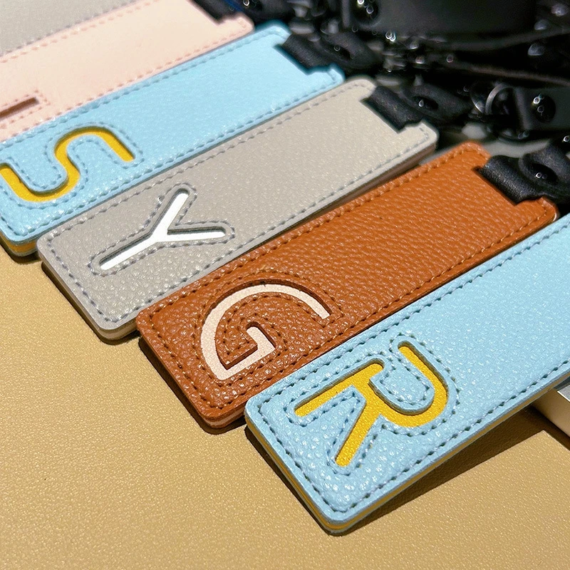 Gantungan Kunci Kulit Pu Klasi - Monogram Keychain Leather ulasan dan harga