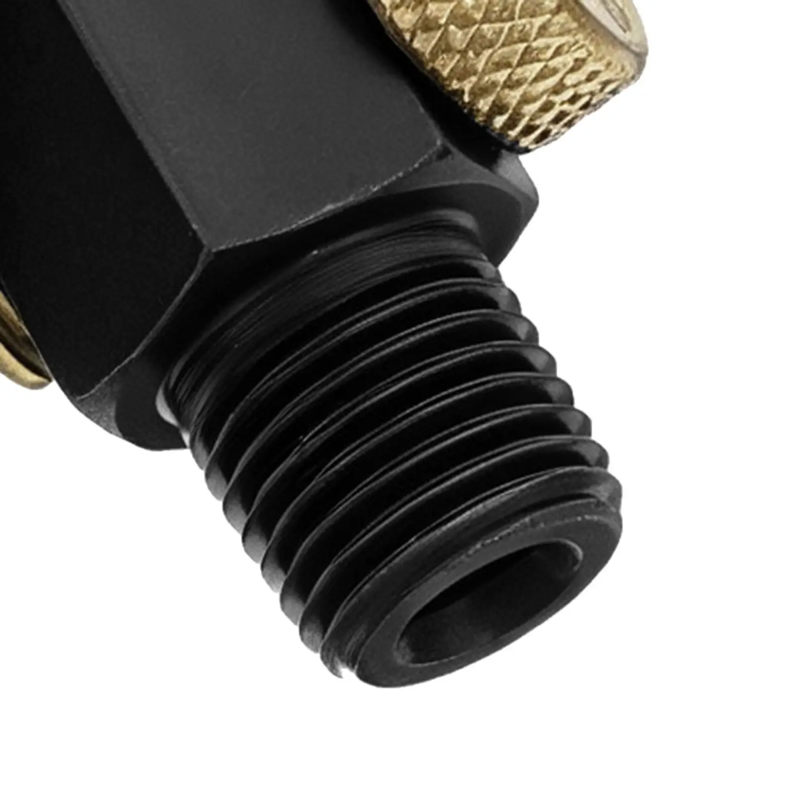2Pcs Air Valve Regulator for Pneumatic Tools Adjustable Metal Air Flow Control Compressor Line Valve Speed Control Throttle