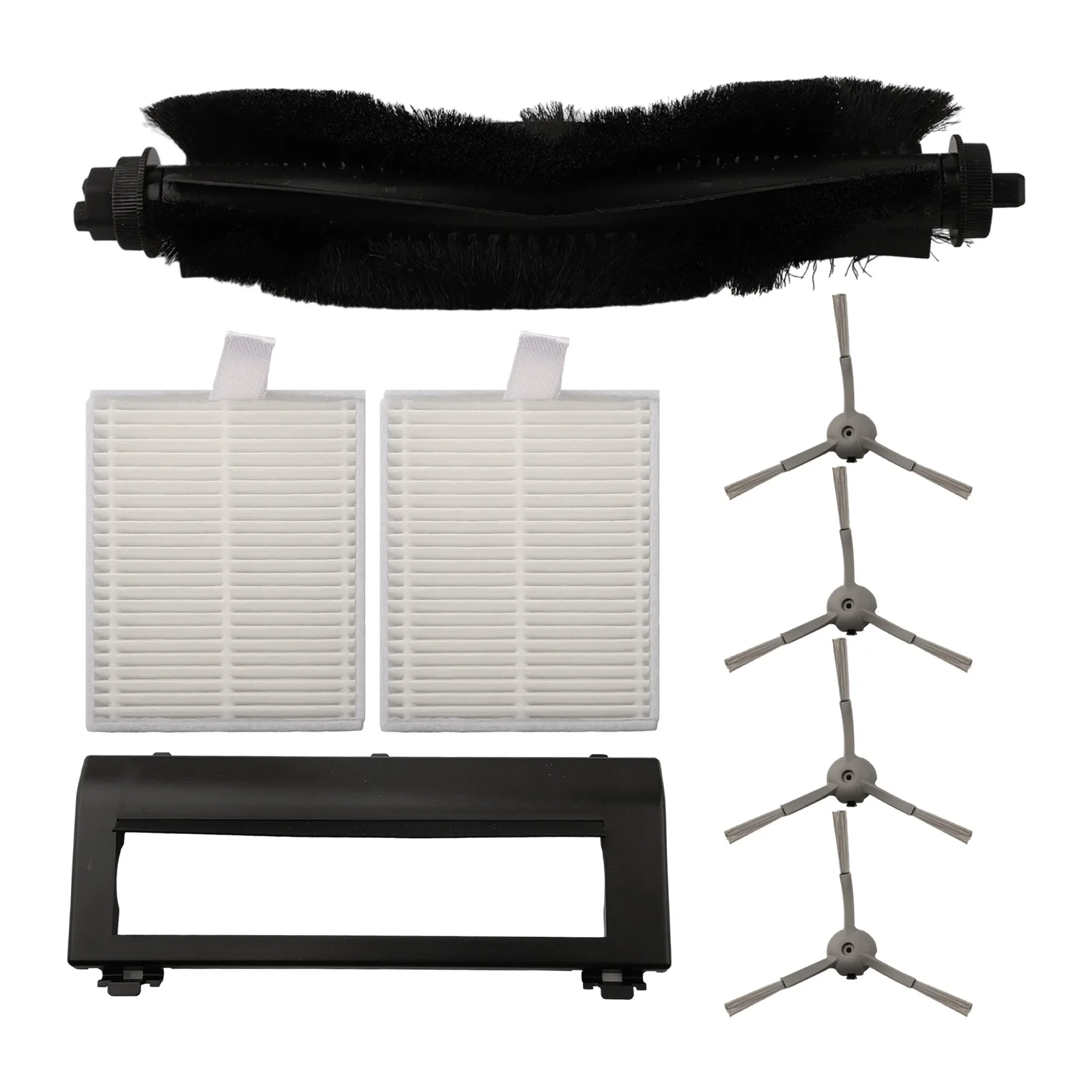 

1set For Eufy For RoboVac L50 L50 SES L60 L60 For Hybrid Robot Vacuum Cleaner Side Brush Filter Sponge Rolling Brush Brush Guard