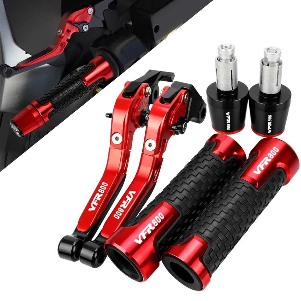 

For HONDA VFR800 FIWI VFR 800 1998 1999 2000 2001 Motorcycle Accessories Adjustable Brake Clutch Levers Handlebar Grips Ends