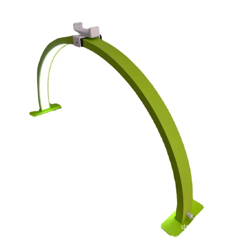 

The middle of the beauty lamp can be folded.