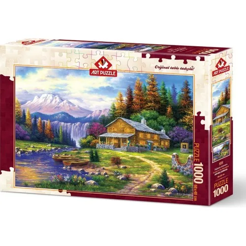 Art Puzzle Mountains Sunset 1000 Piece Jigsaw Puzzle