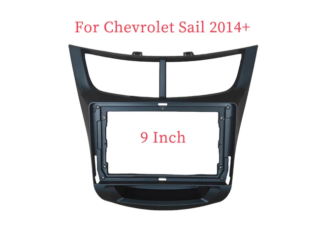 9-calowy panel radia samochodowego Fascia Dash Kit Install Adapter Bezel Console Plate dla Chevrolet Sail 2014+