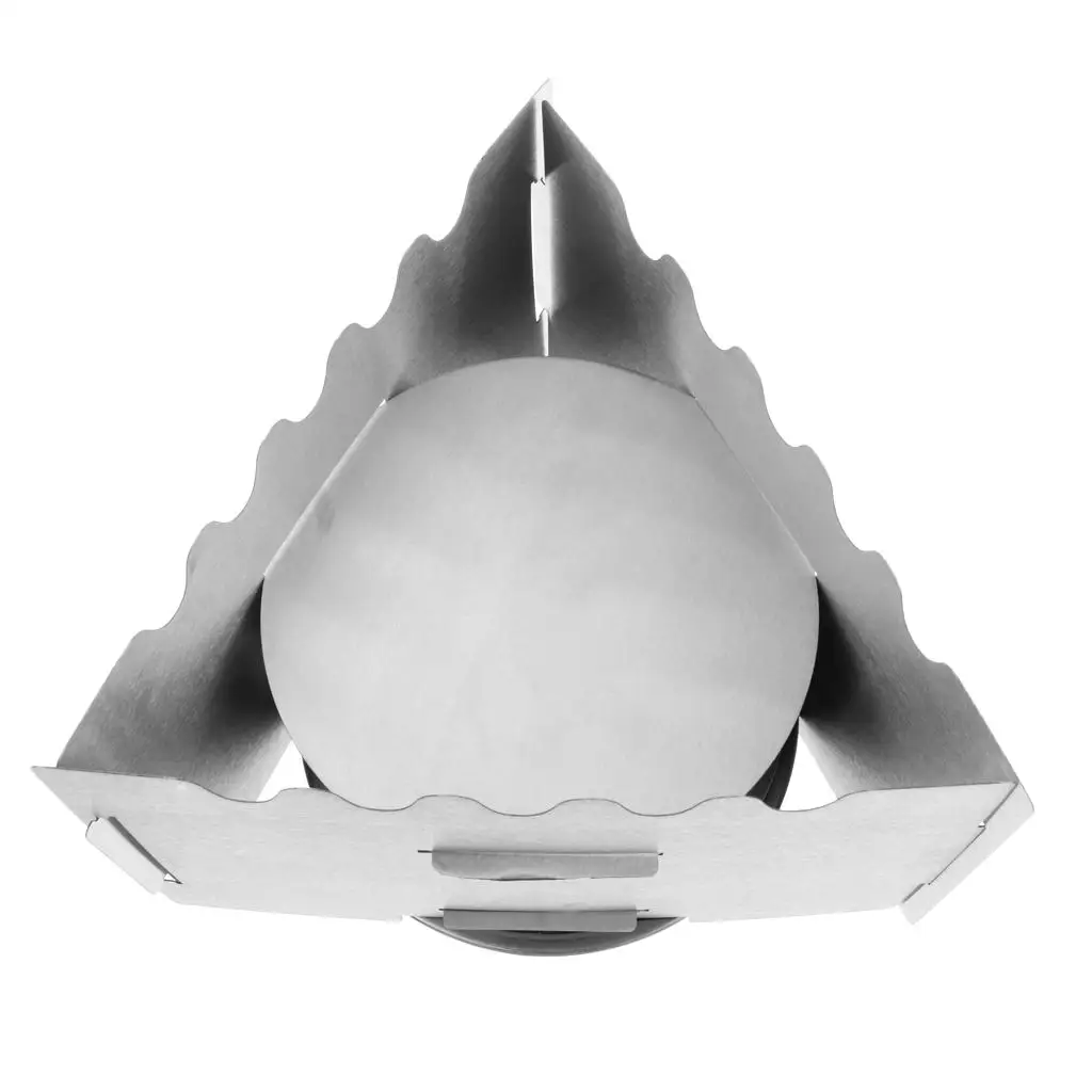 

Портативная мини-горелка для плиты с треугольной стойкой для лобового стекла для улицы