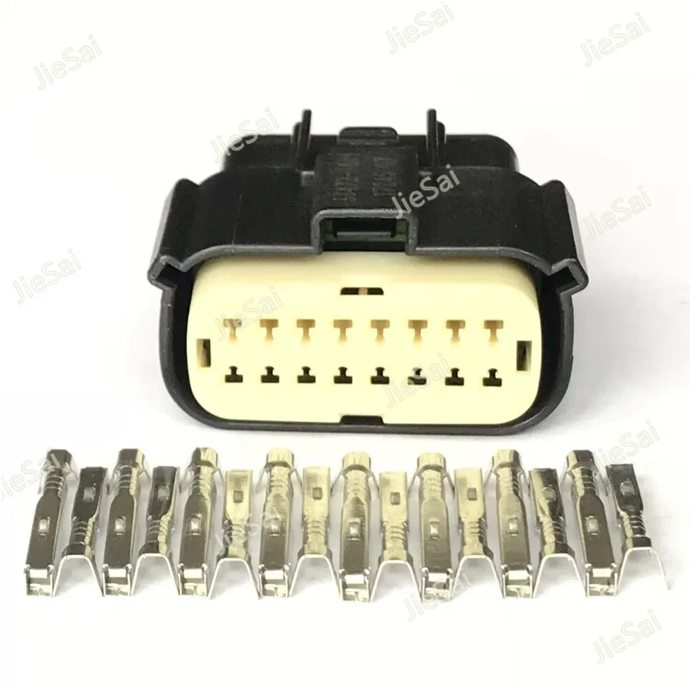 

16 Pin 33472-1601 33482-1601 Headlight Socket Automotive Female Connector For Ford Focus Mondeo EDGE Fiesta