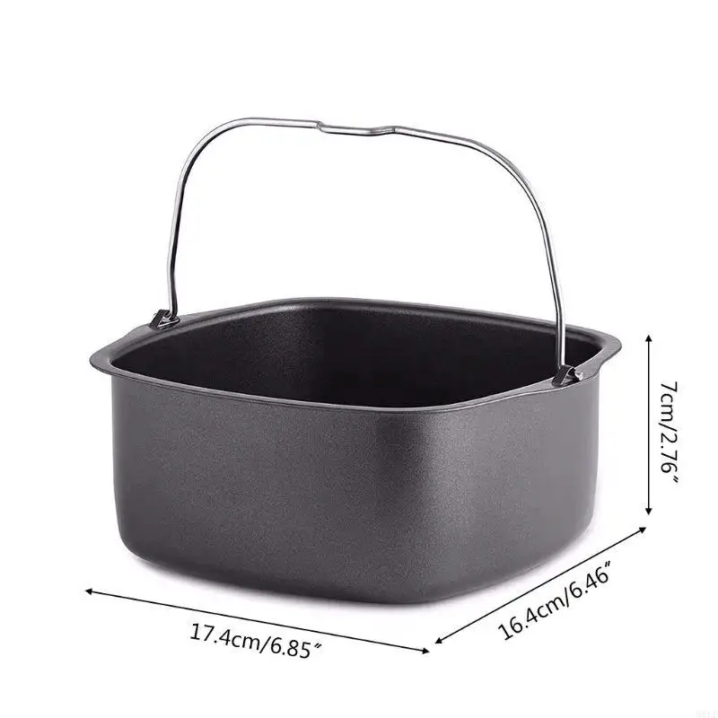 MOLF квадратная антипригарная форма для торта, противень, корзина для запекания, форма для выпечки, аксессуары для фритюрницы