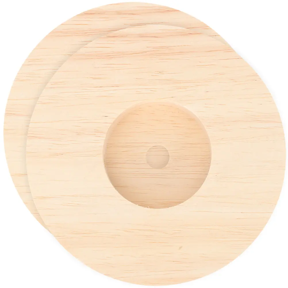 

2 шт. деревянных основания для настольных ламп, круглые, из массива дерева, для самостоятельной сборки, подставки для светильников, для спальни, гостиной, офиса