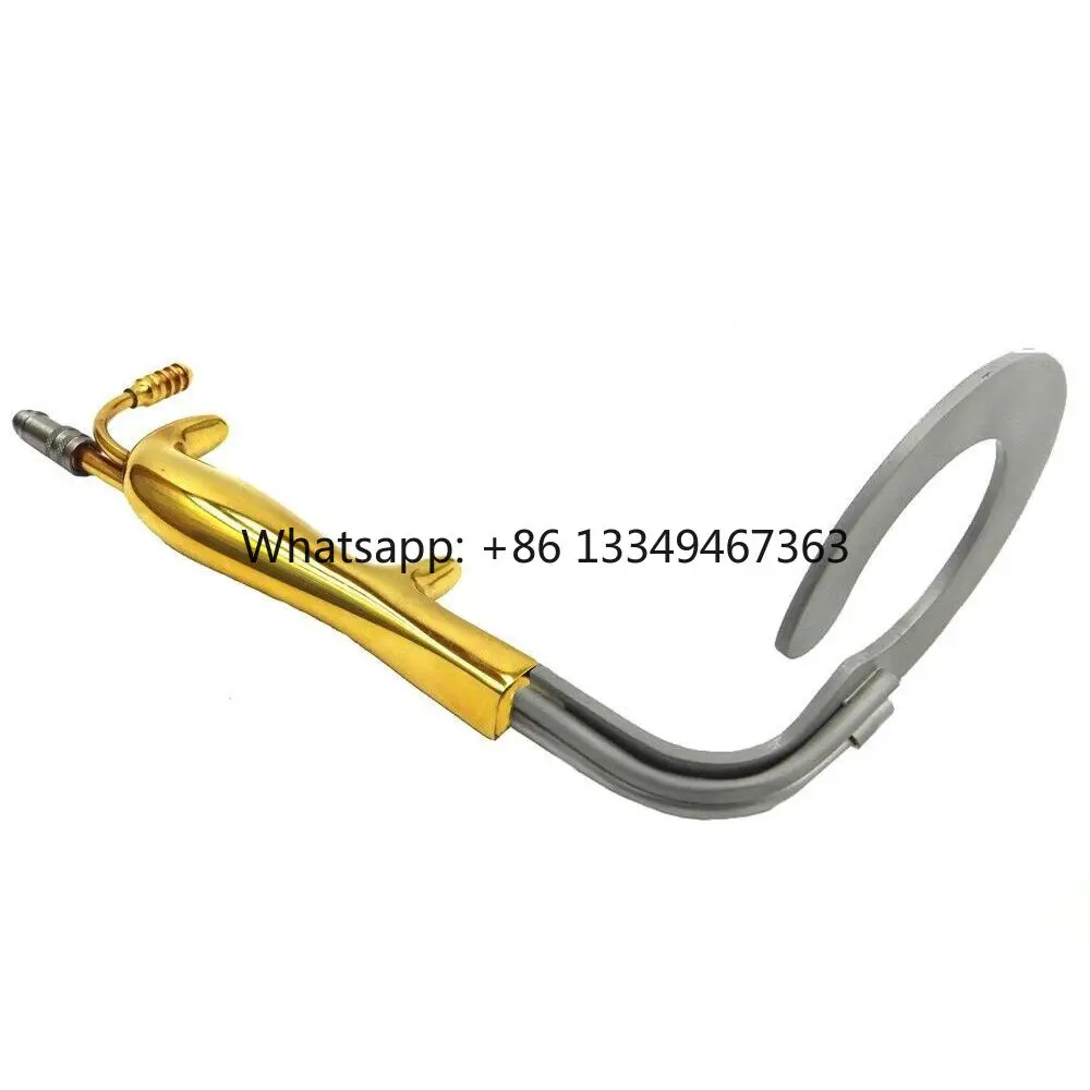 Surgical Retractor for Breast C Circular Breast Retractor With Fiber Optic Fiber Optics