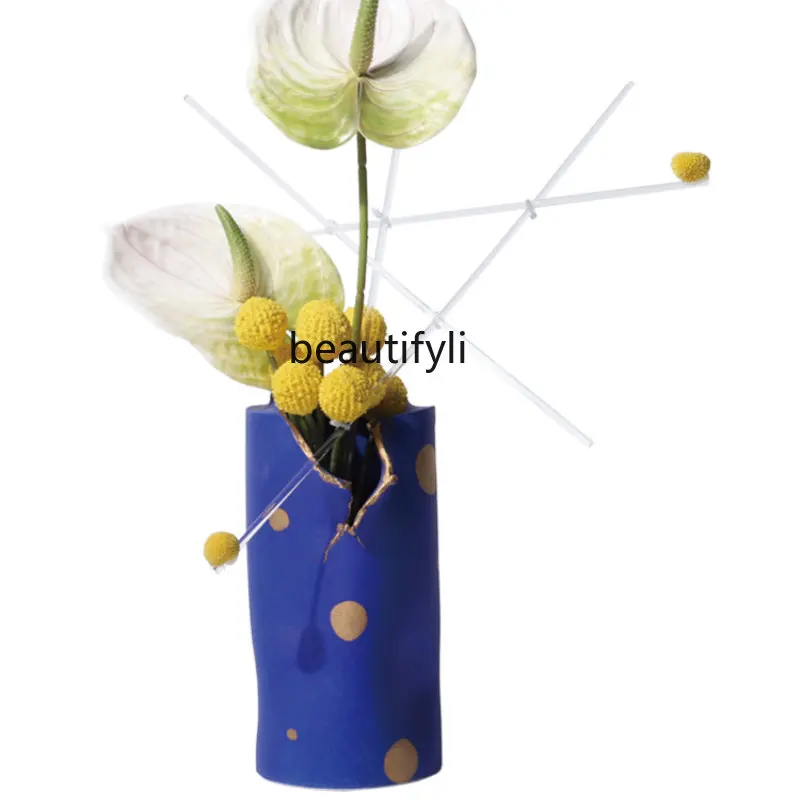 

yj Modern Minimalist Artificial Flower Bouquet Decoration Club Living Room Dining Room Floral