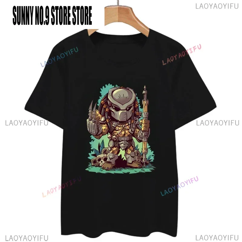 Predator Movie Alien T-Shirts For Men Vintage  Tees O Neck Classic Short Sleeve T Shirt Graphic Tops  graphic t shirts
