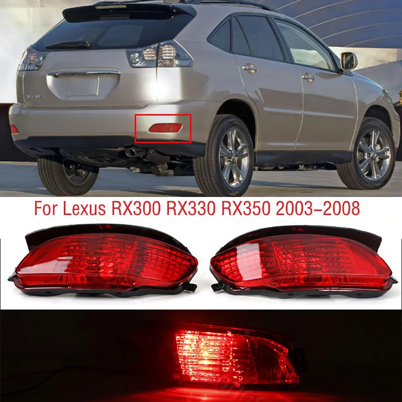 Задний бампер для Lexus RX300 RX330 RX350 2003 2004 2005 2006 2007 2008