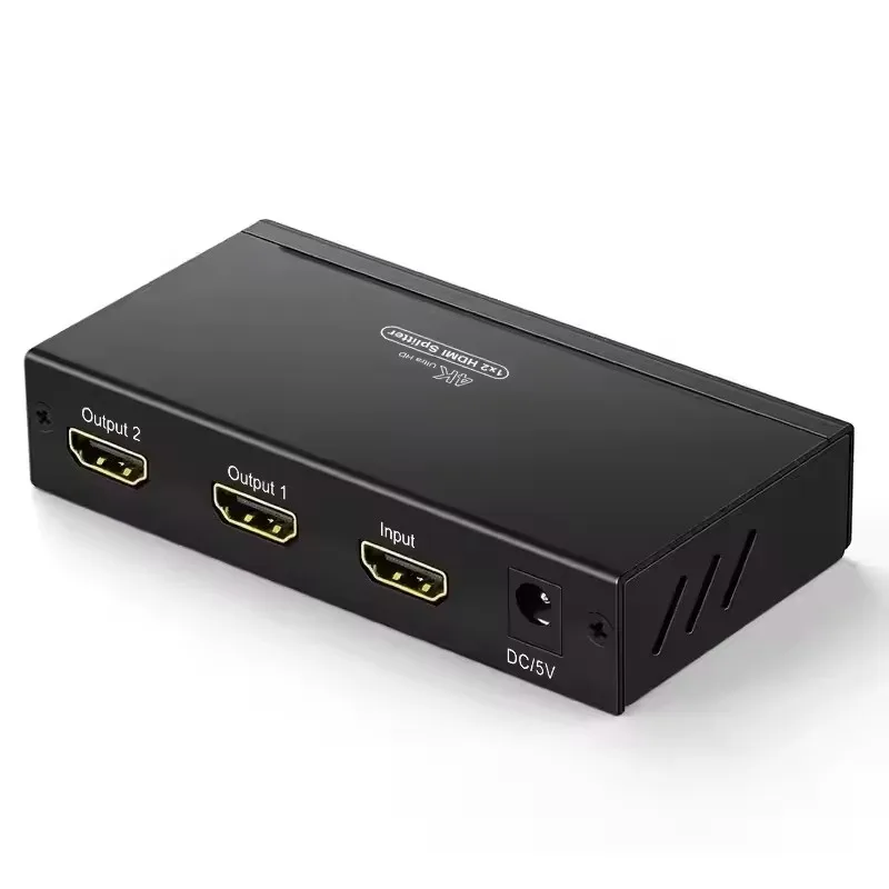 New UGREEN CM619  Splitter 1 in 2 Out 4K 3D HD Video Switcher 1.4 DC5V 1080P  Splitter for PC Projector Laptop