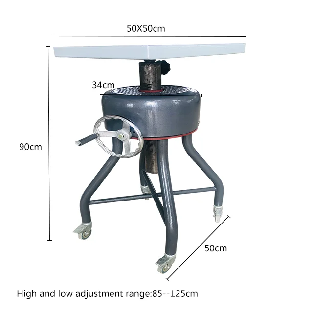 Picture 3: Pottery Tools Sculpture Large Rotating Manual Table Ceramic Clay Turntable