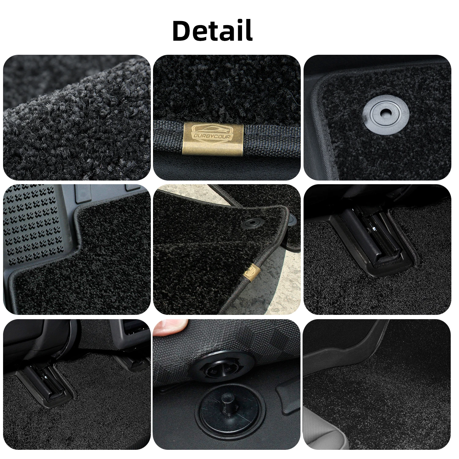 Per Tesla Model 3 2024 Highland tappetini modello antiscivolo 3 tappetini tappetini tappetini per auto accessori per auto