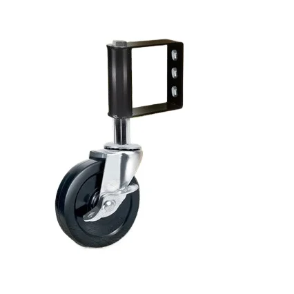 

4 inch 5 inch furniture caster with brake spring shock absorbing door wheel iron door heavy industrial silent wear-resistant